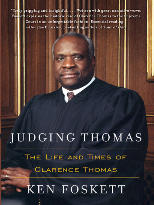 Cover image for Judging Thomas